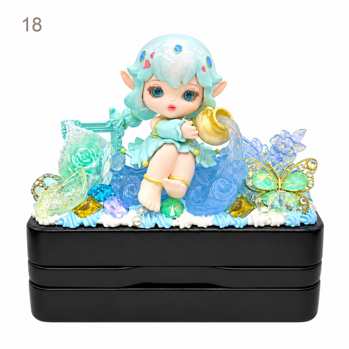 Handmade Decoden Glasses Case - kosbling-ready-to-ship