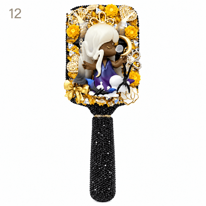 Handmade Decoden Hairbrush - kosbling-ready-to-ship