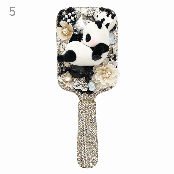 Handmade Decoden Hairbrush - kosbling-ready-to-ship