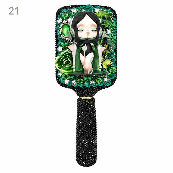 Handmade Decoden Hairbrush - kosbling-ready-to-ship