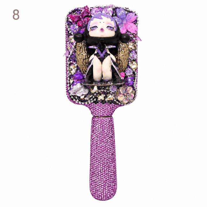 Handmade Decoden Hairbrush - kosbling-ready-to-ship