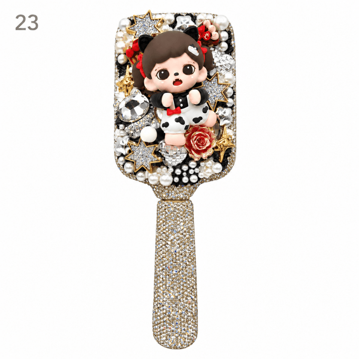 Handmade Decoden Hairbrush - kosbling-ready-to-ship