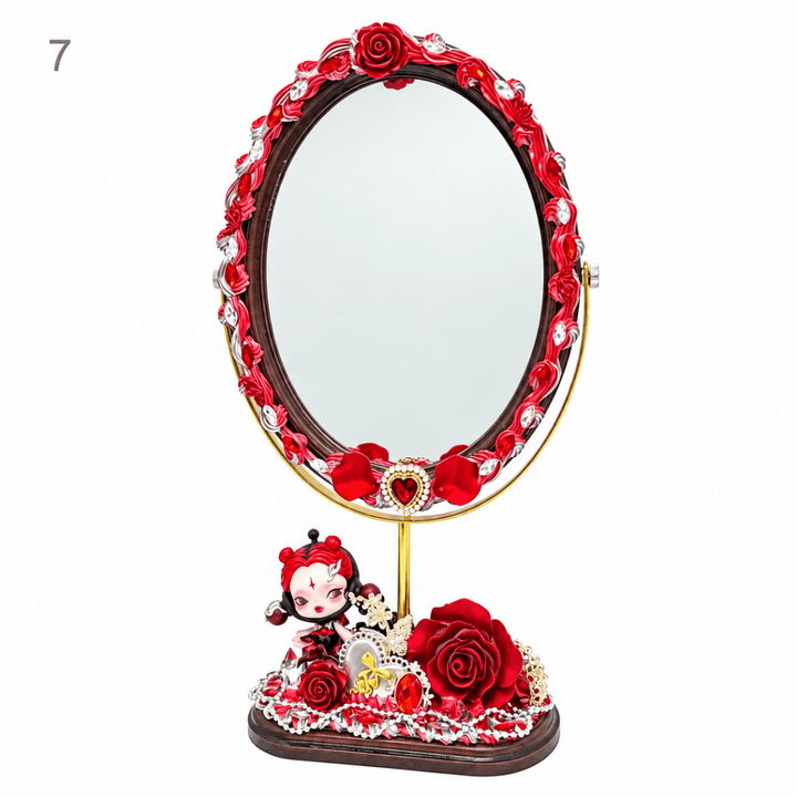 Handmade Decoden Makeup Mirror - kosbling-