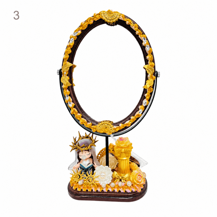 Handmade Decoden Makeup Mirror - kosbling-