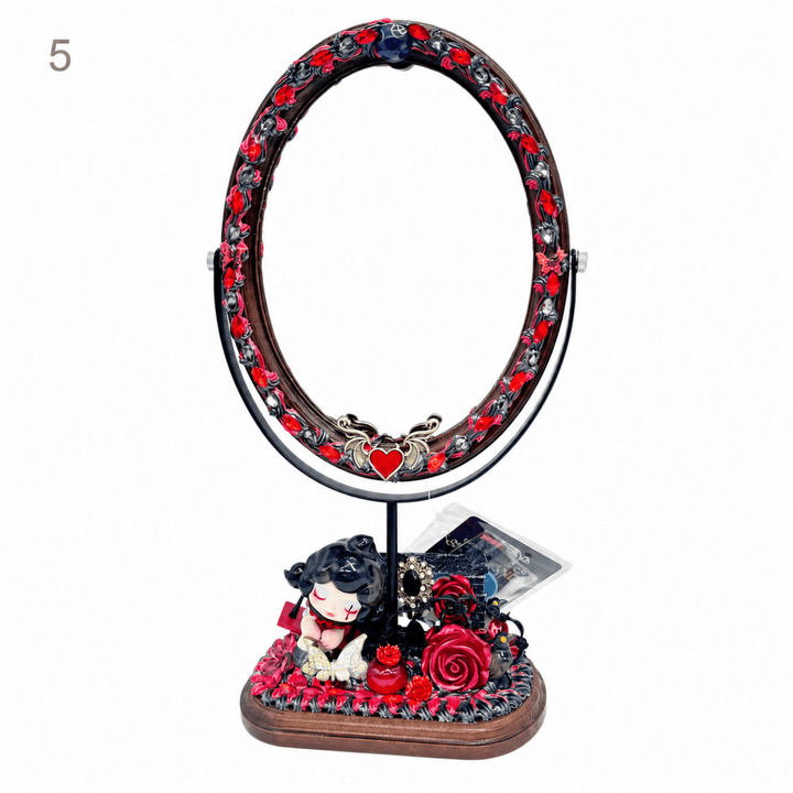 Handmade Decoden Makeup Mirror - kosbling-