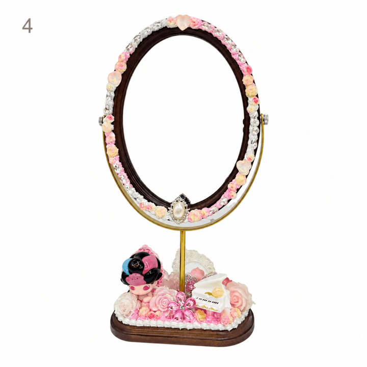 Handmade Decoden Makeup Mirror - kosbling-