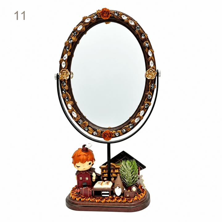 Handmade Decoden Makeup Mirror - kosbling-
