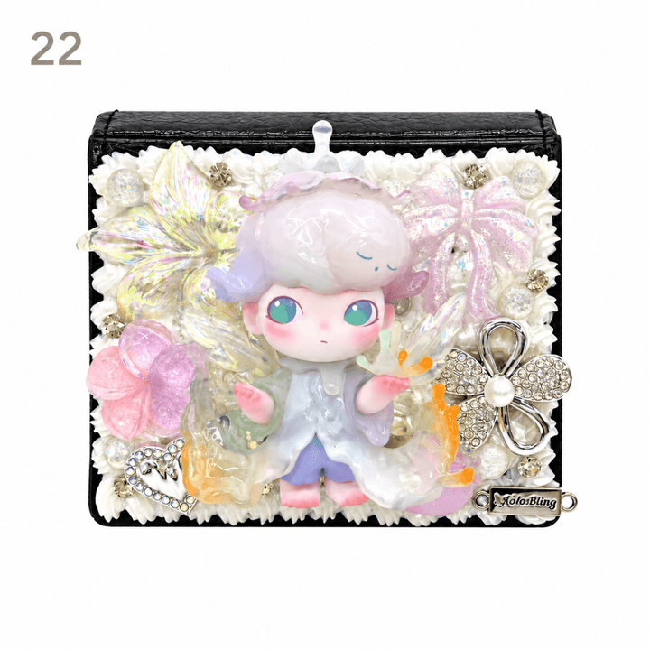 Handmade Decoden Rainbow Sticky Note Set - kosbling-ready-to-ship