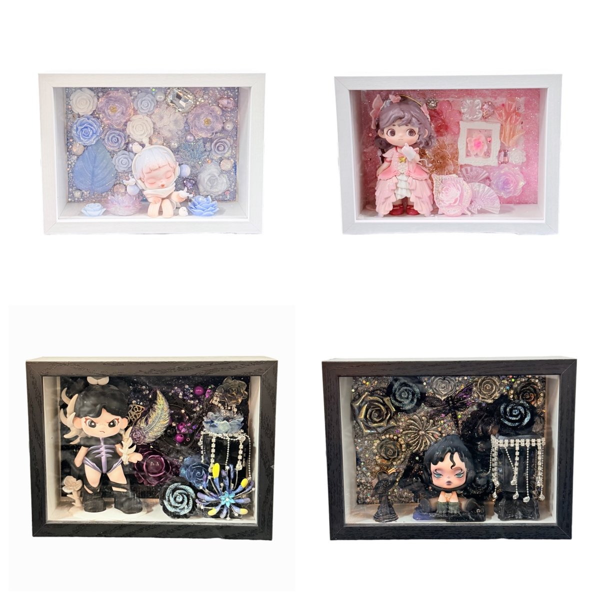 Handmade Display Shadow Box - kosbling-ready-to-ship