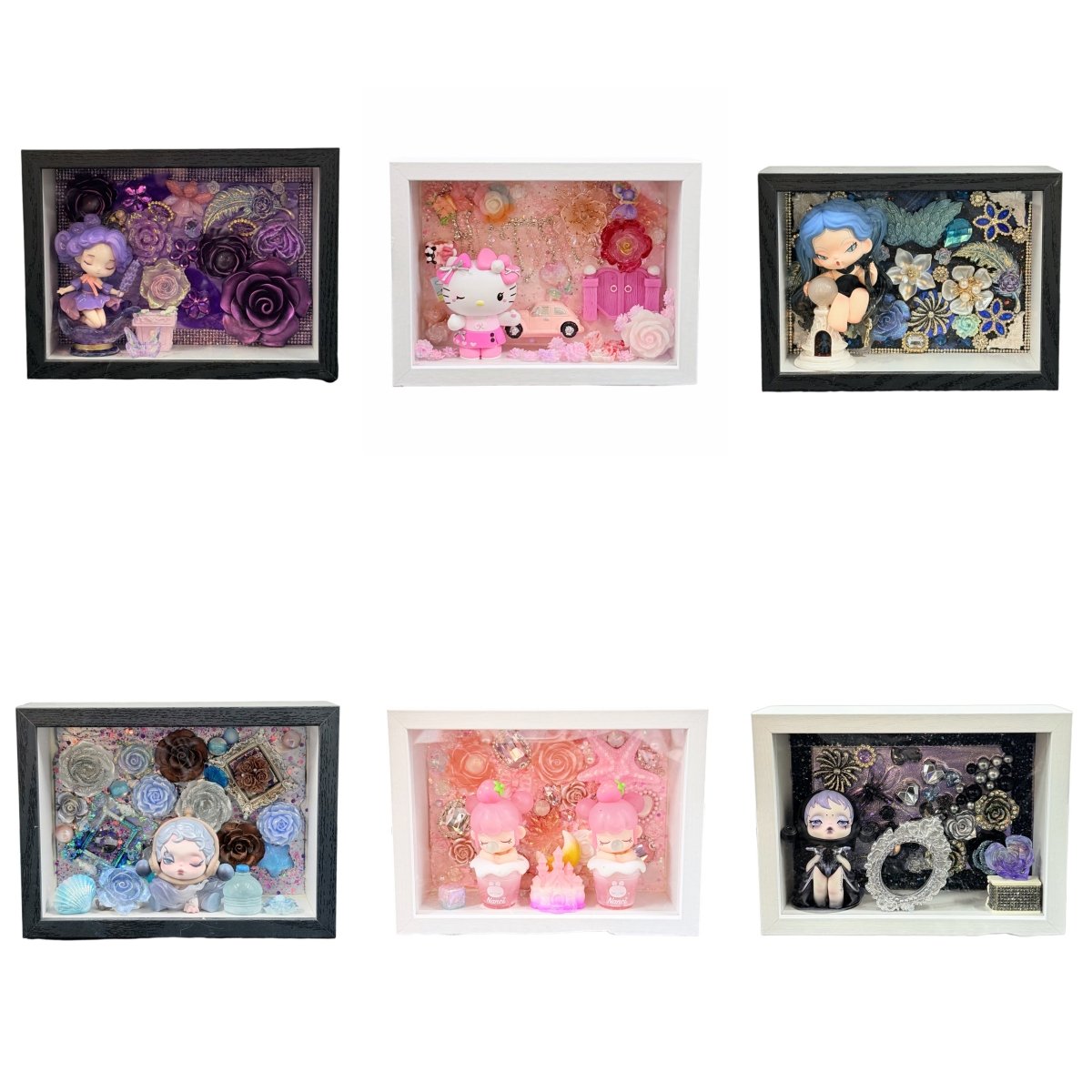 Handmade Display Shadow Box - kosbling-ready-to-ship