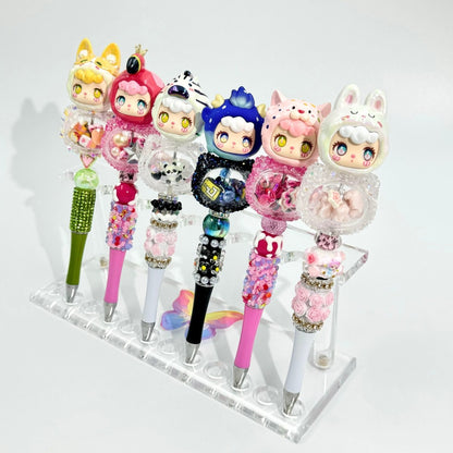 Handmade Doll Beaded Pen - kosbling-ready-to-ship