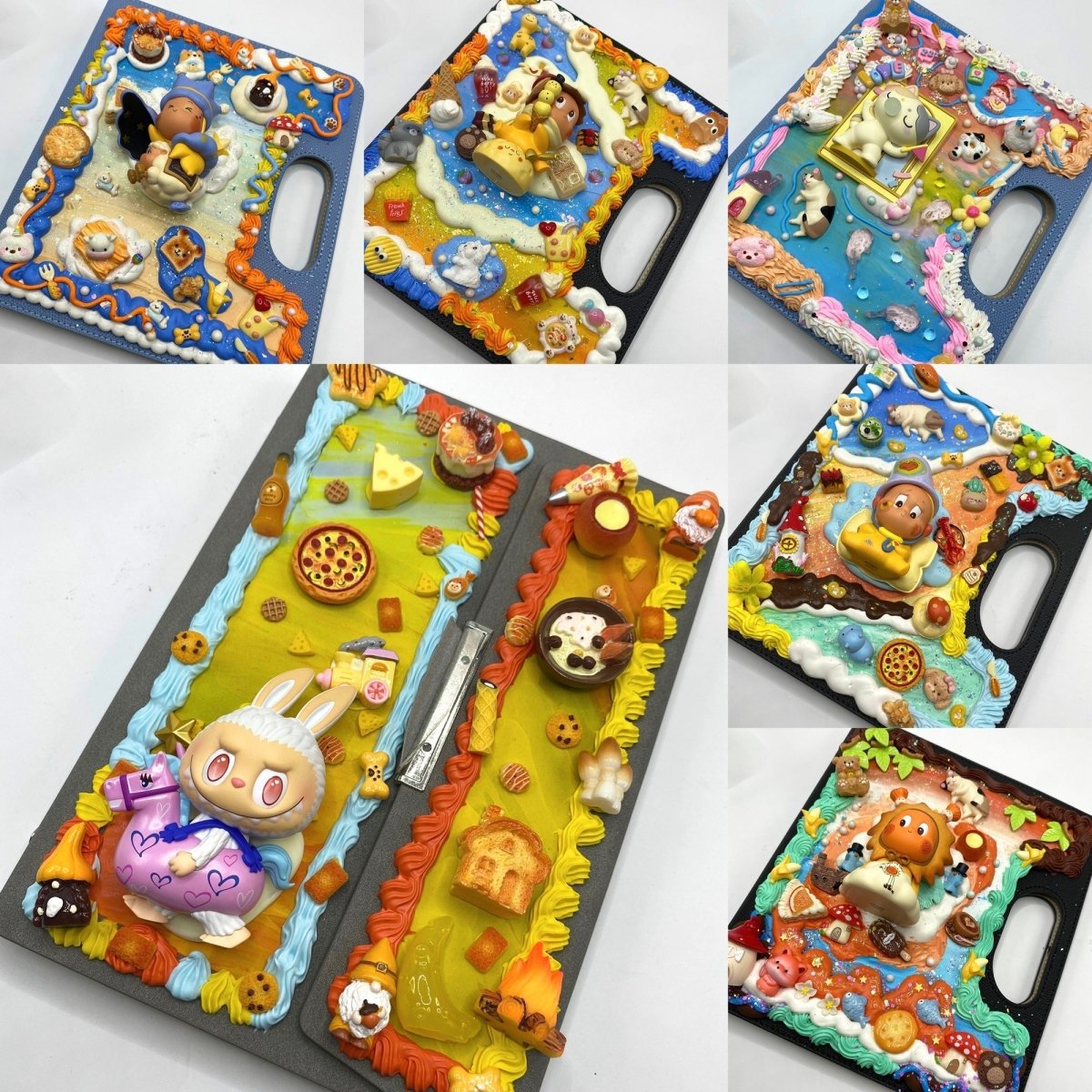 Handmade Doll Notebook with Cream Glue- Blind Bag - kosbling-ready-to-ship