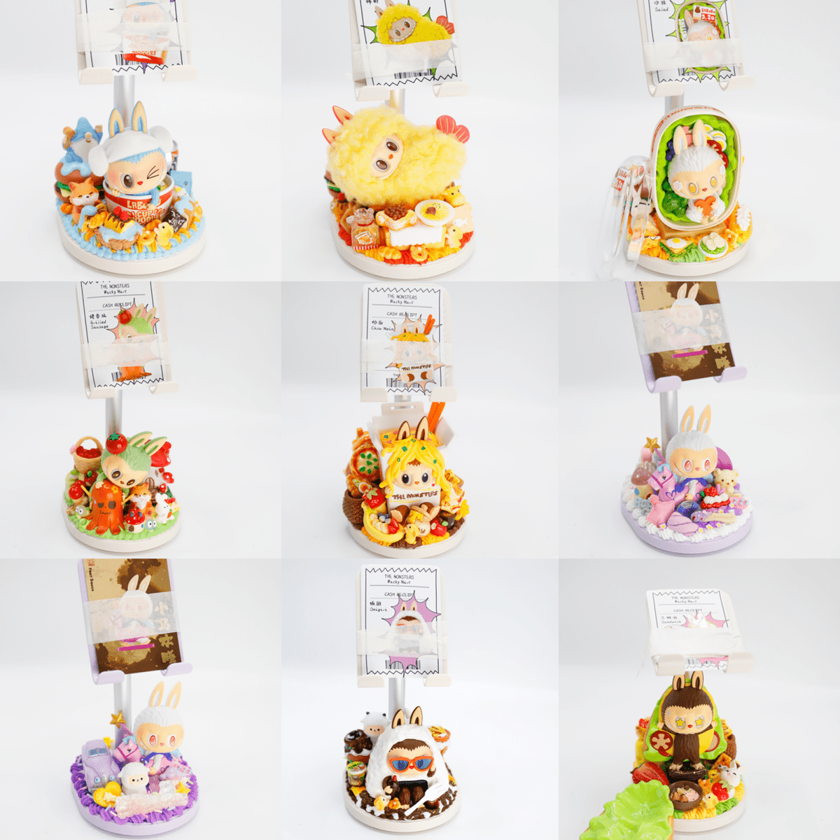 Handmade Phone Stand with Cream Glue Blind Bag - Kosbling Doll DIY - kosbling-ready-to-ship