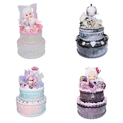 Handmade Resin Cake Box - kosbling-ready-to-ship
