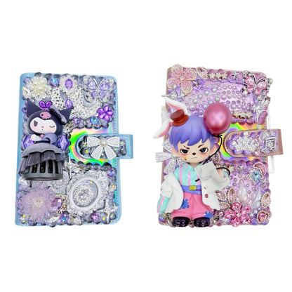 Handmade Shimmer Glitter Photo Album, Colorful Quicksand Memory Scrapbook - kosbling-ready-to-ship