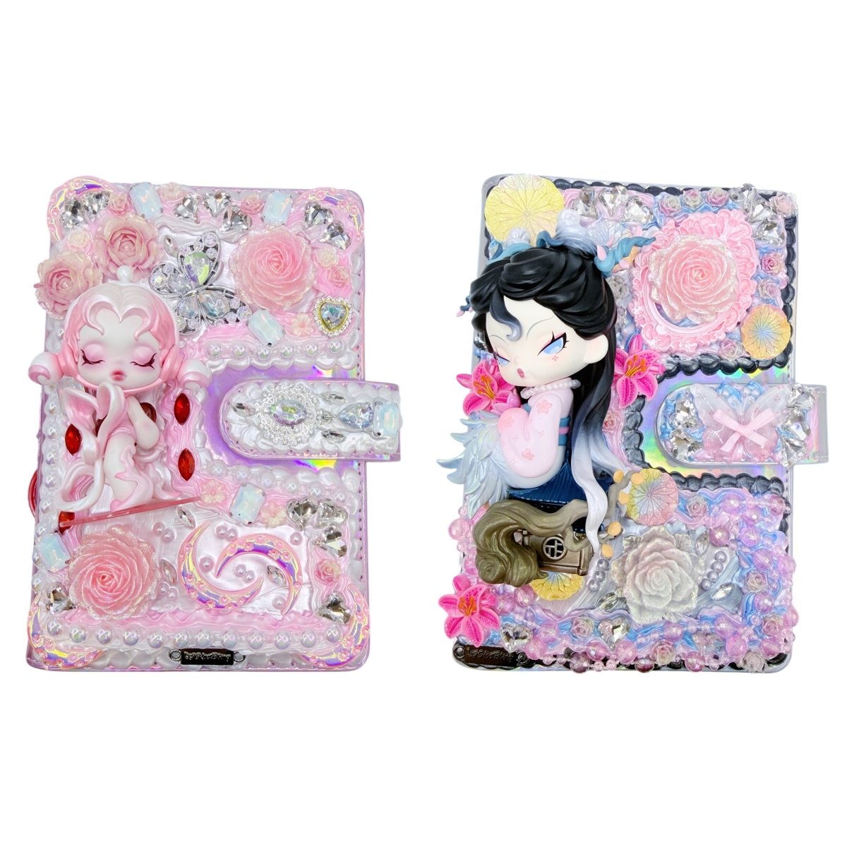 Handmade Shimmer Glitter Photo Album, Colorful Quicksand Memory Scrapbook - kosbling-ready-to-ship