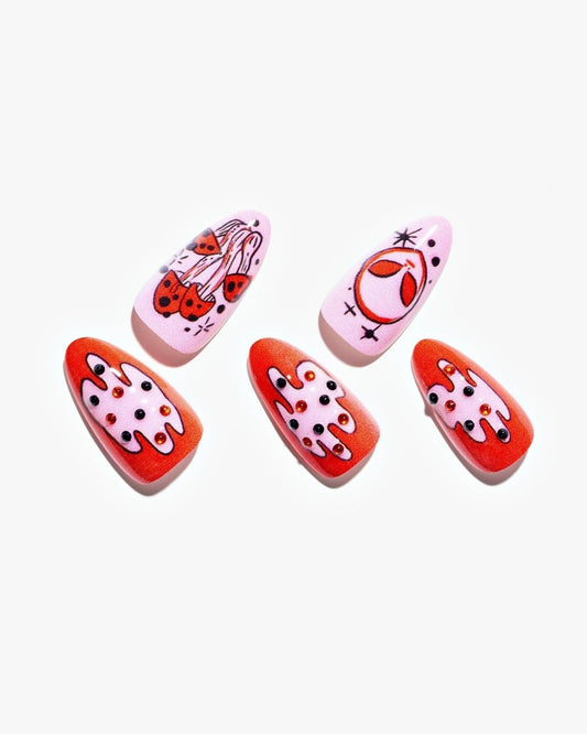 Heartbeat Call — Handmade Nails - kosbling-kb-design-reference