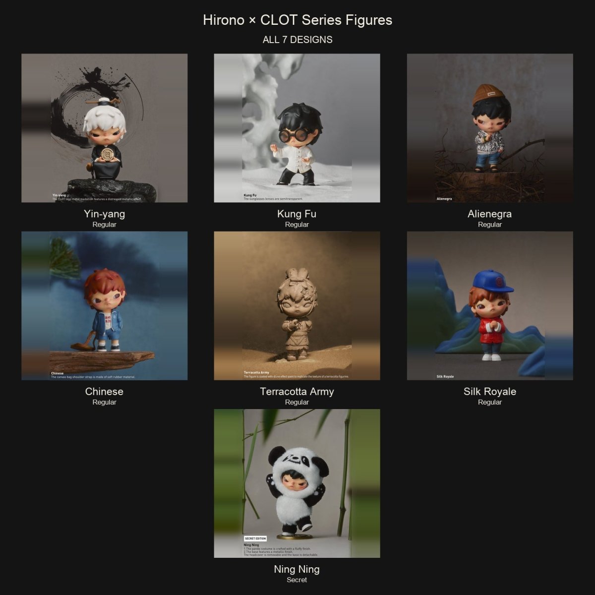 Hirono x CLOT Series Figures - kosbling-ip-hirono