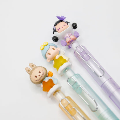 Kosbling Doll Ballpoint Pen - Black, Blue, Red Ink - kosbling-ready-to-ship