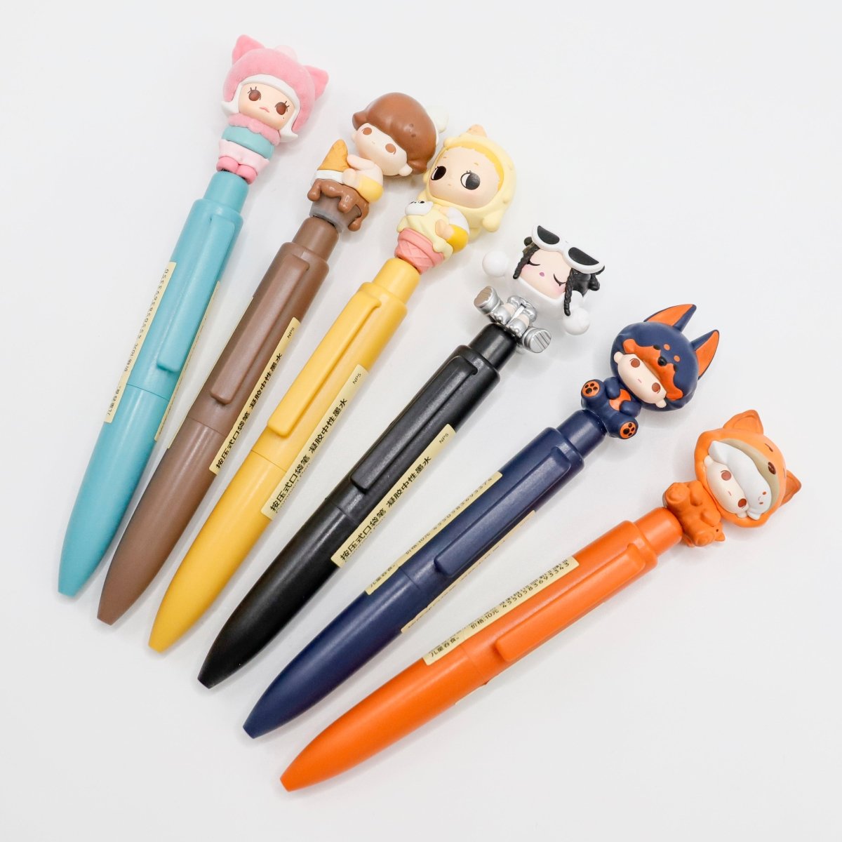 Kosbling Doll Ballpoint Pen - Black, Blue, Red Ink - kosbling-ready-to-ship