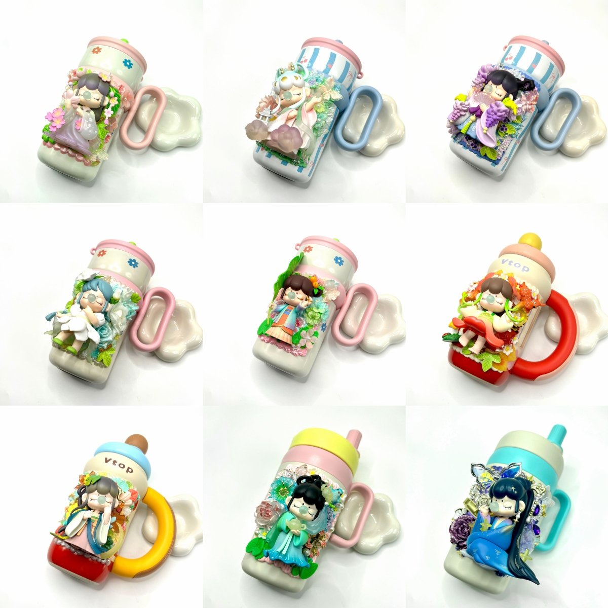 Kosbling Handmade Doll Thermo Cup with Cream Glue - Blind Bag - kosbling-ready-to-ship