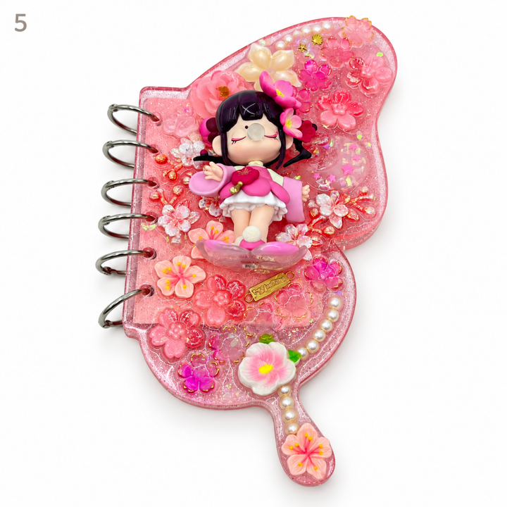 Kosbling In Stock- Butterfly Resin Notebook - kosbling-ready-to-ship
