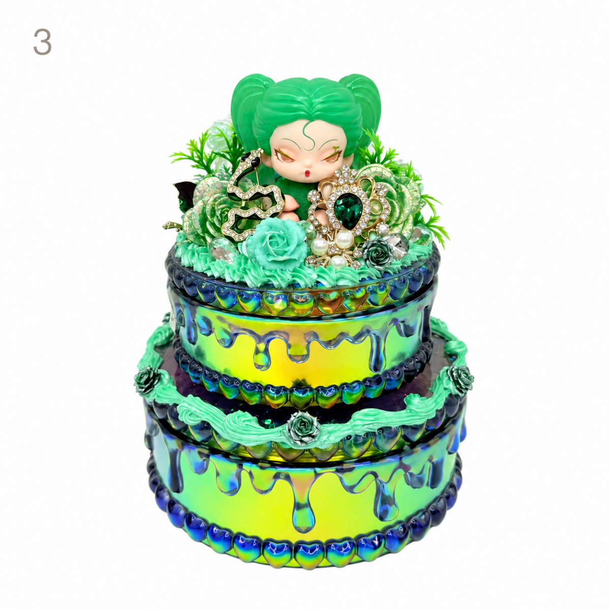 Kosbling In Stock- Epoxy-coated cake box - kosbling-ready-to-ship