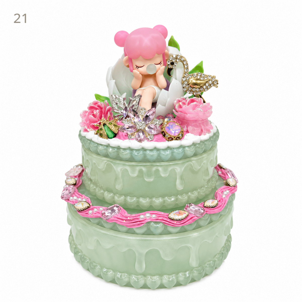 Kosbling In Stock- Epoxy-coated cake box - kosbling-ready-to-ship
