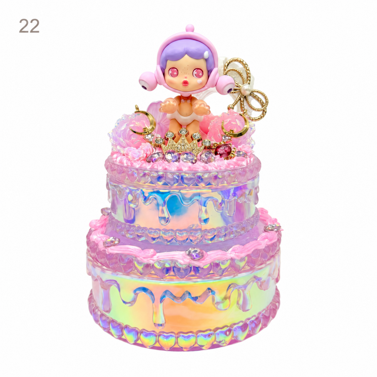 Kosbling In Stock- Epoxy-coated cake box - kosbling-ready-to-ship