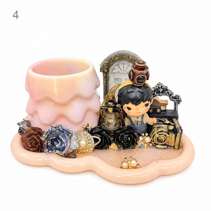 Kosbling In Stock- Epoxy resin pen holder - kosbling-ready-to-ship