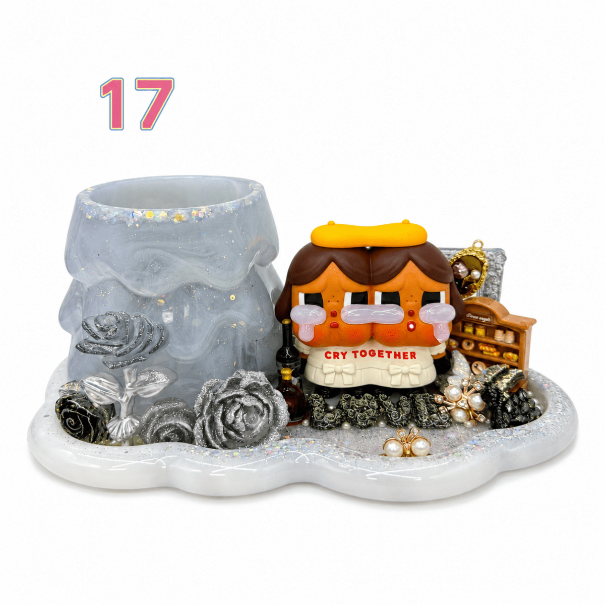 Kosbling In Stock- Epoxy resin pen holder - kosbling-ready-to-ship