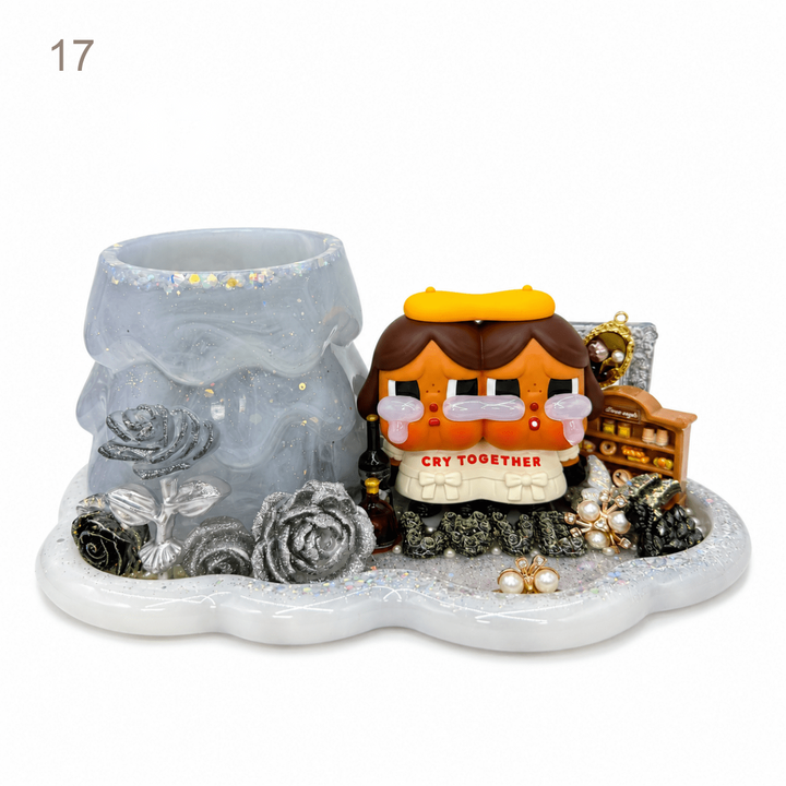 Kosbling In Stock- Epoxy resin pen holder - kosbling-ready-to-ship