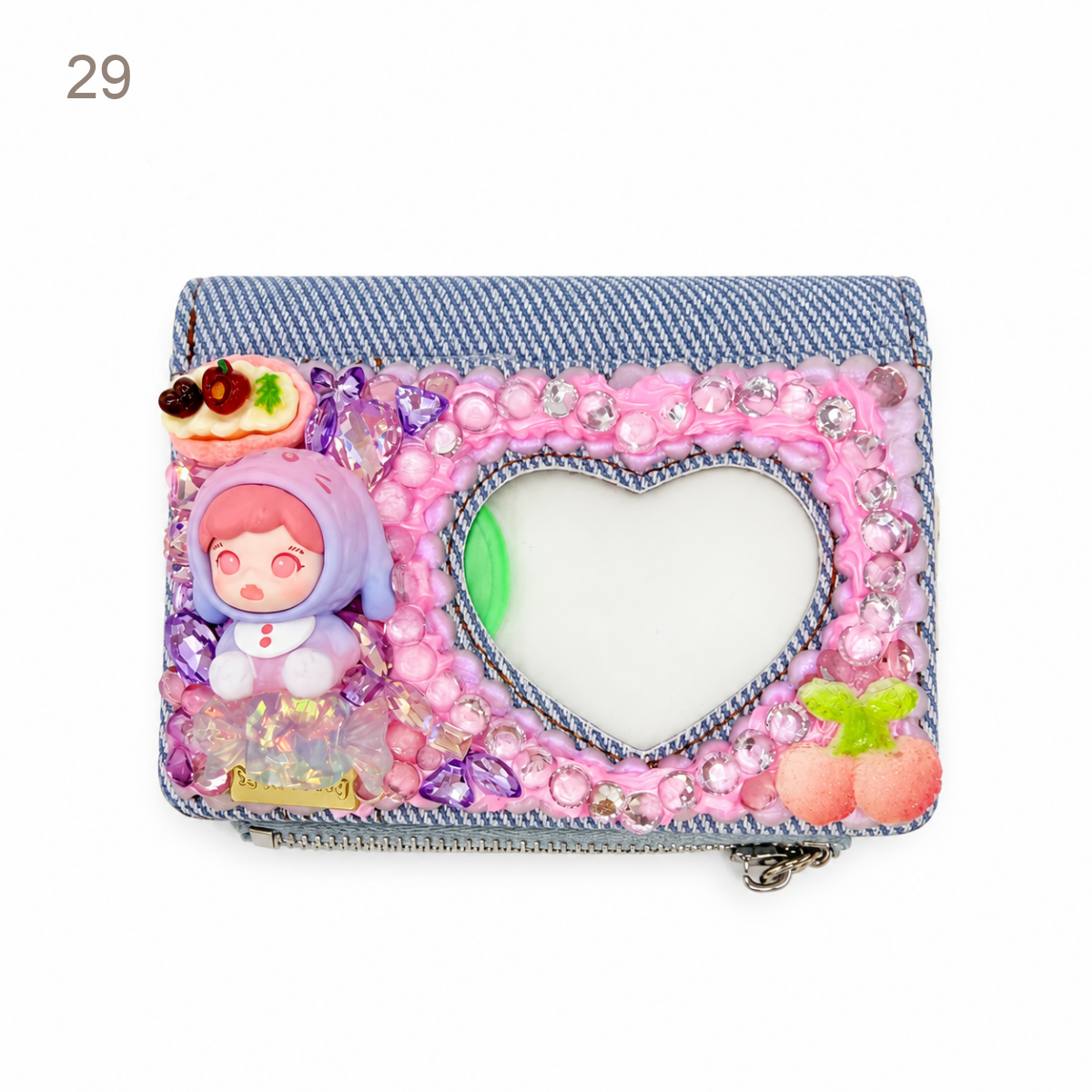 Kosbling In Stock- Heart shaped coin purse - kosbling-ready-to-ship
