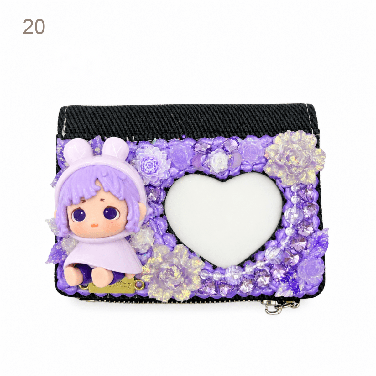 Kosbling In Stock- Heart shaped coin purse - kosbling-ready-to-ship