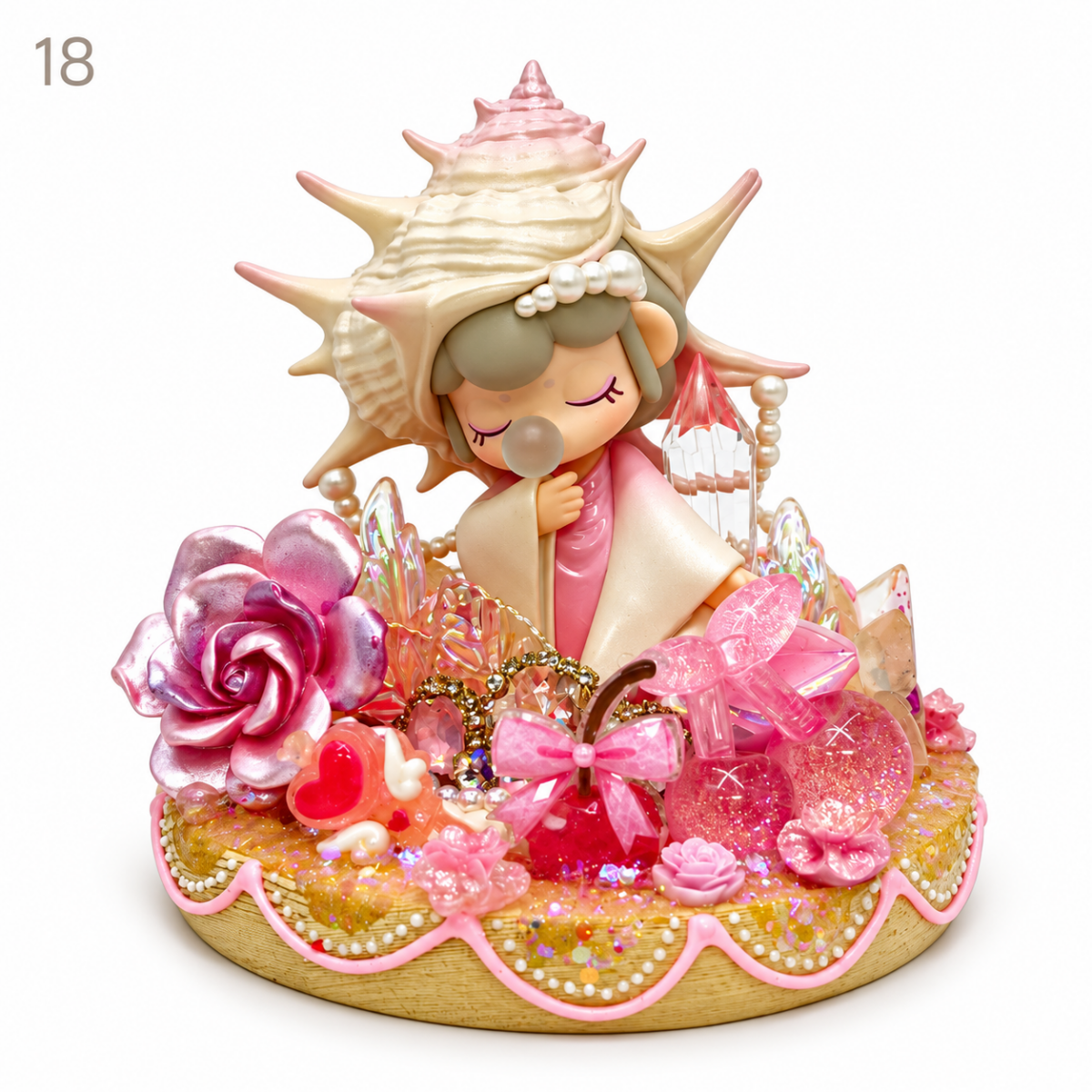 Kosbling In Stock- Ornament with a wooden base - kosbling-ready-to-ship