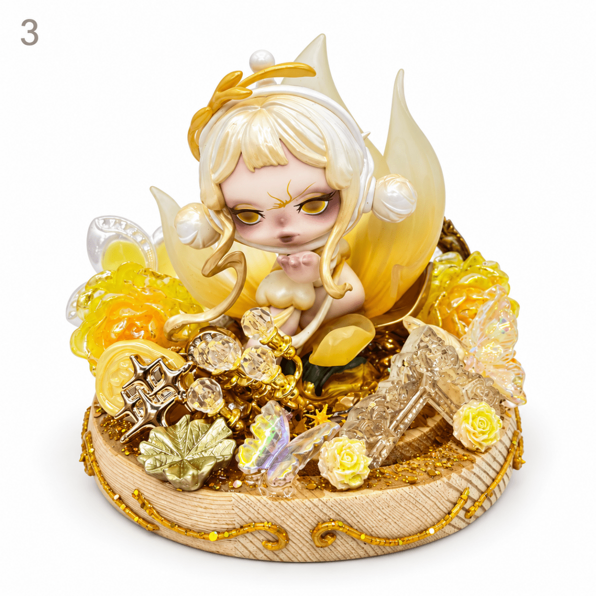 Kosbling In Stock- Ornament with a wooden base - kosbling-ready-to-ship
