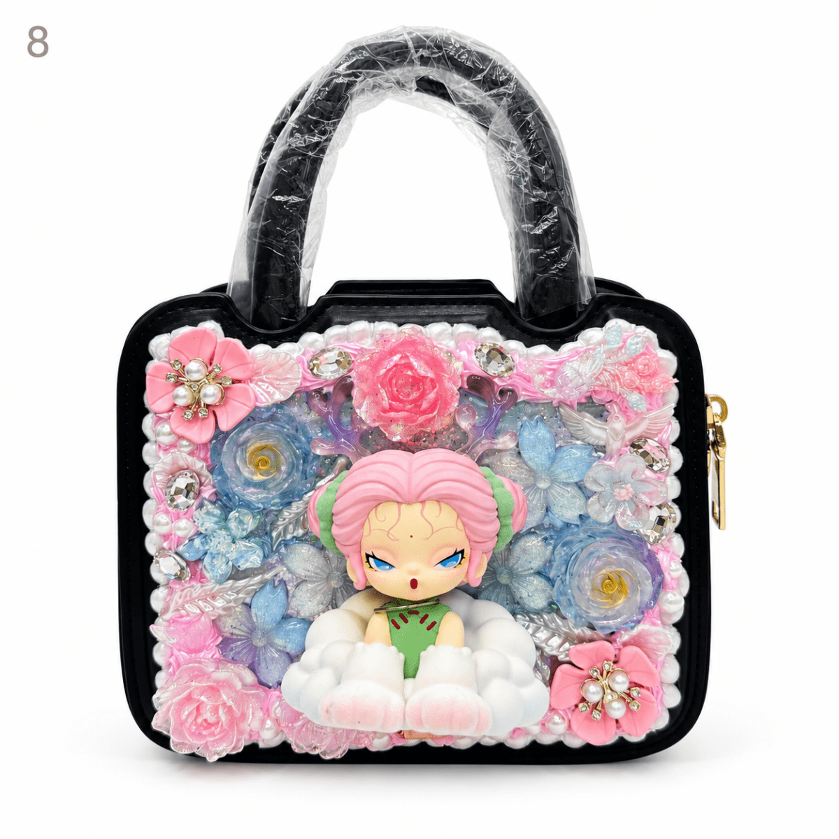 Kosbling In Stock- Square Cosmetic Bag - kosbling-ready-to-ship