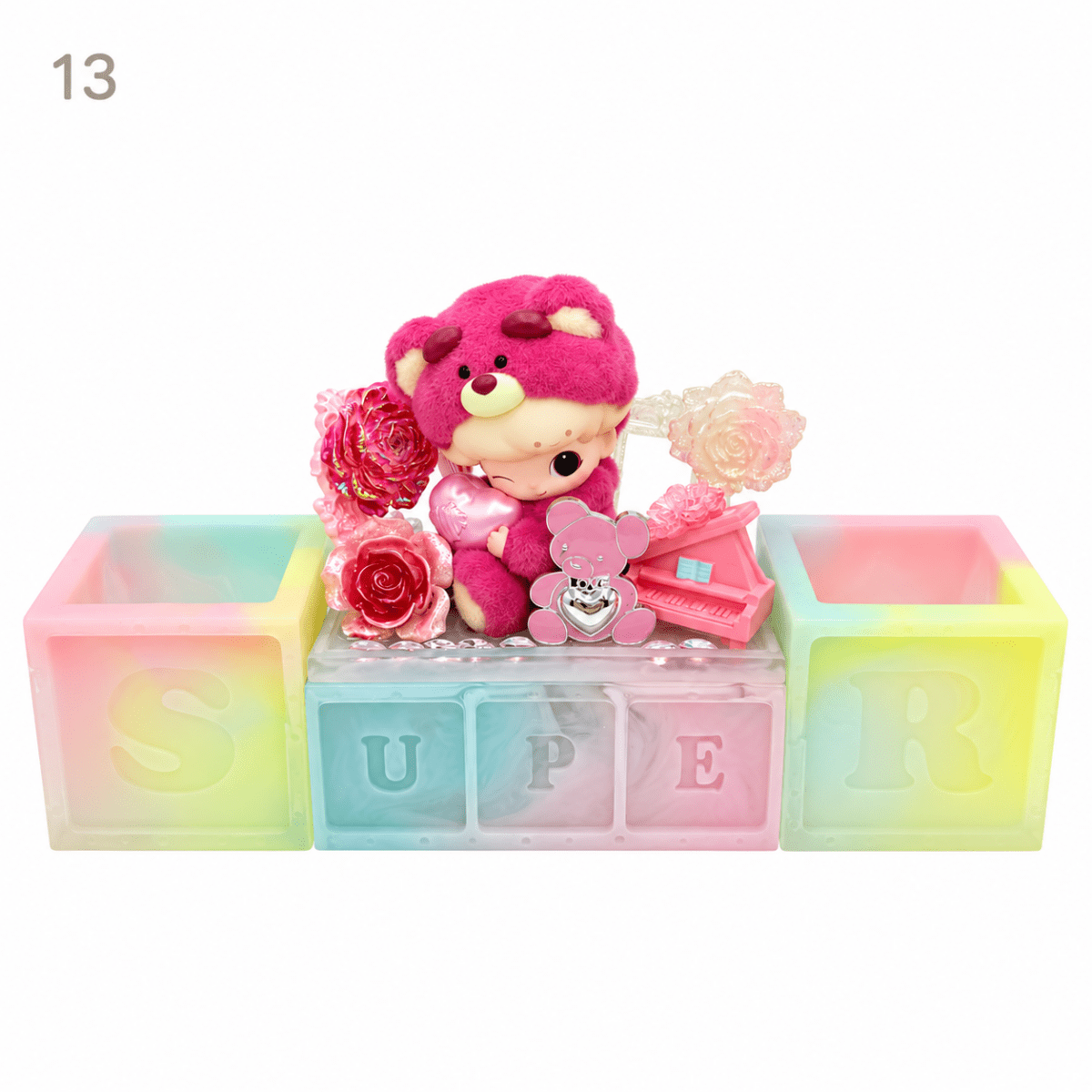 Kosbling In Stock- SWEET Resin Pen Holder - kosbling-ready-to-ship