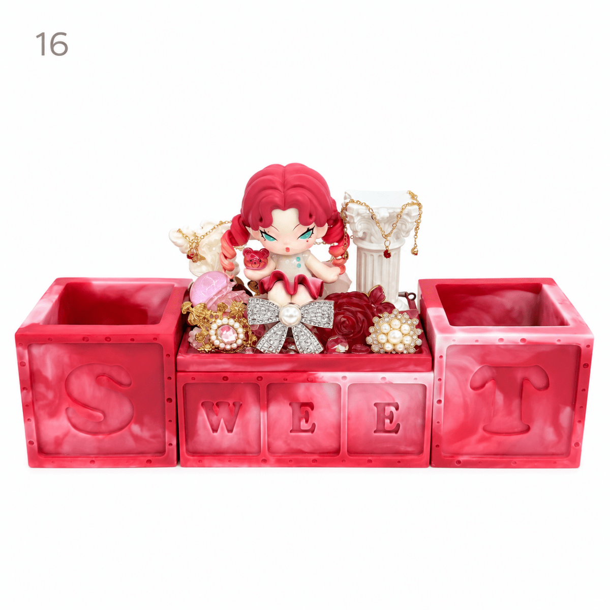 Kosbling In Stock- SWEET Resin Pen Holder - kosbling-ready-to-ship