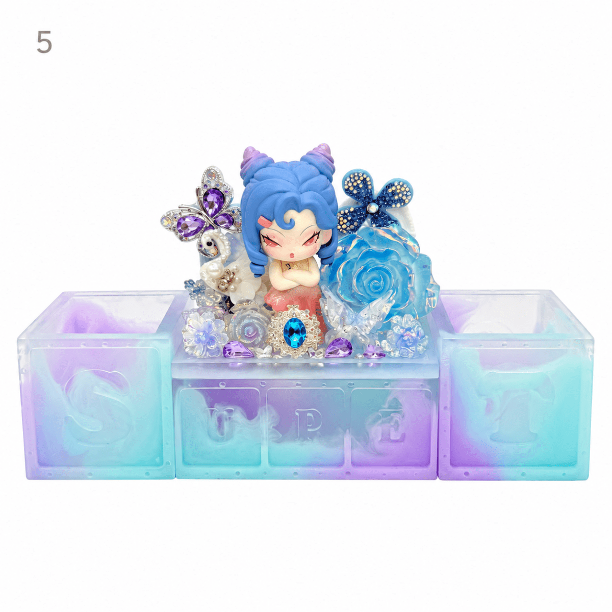 Kosbling In Stock- SWEET Resin Pen Holder - kosbling-ready-to-ship