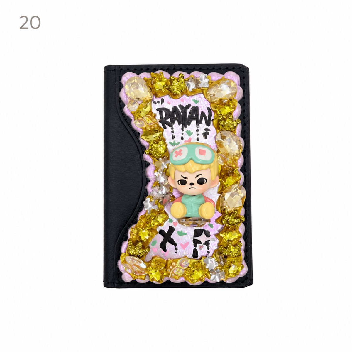 Kosbling In Stock- Tri-fold Magnetic Phone Card Holder - kosbling-ready-to-ship