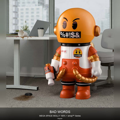 MEGA SPACE MOLLY 100% × emoji ™ Series - kosbling-ip-molly
