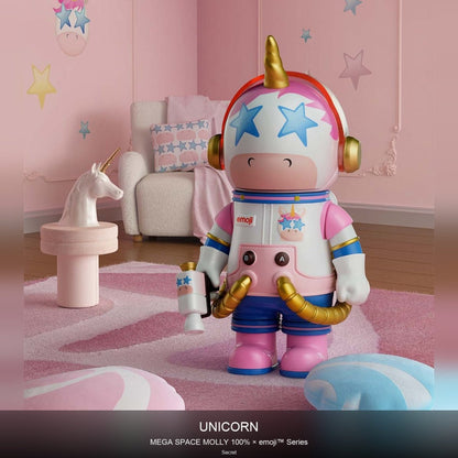MEGA SPACE MOLLY 100% × emoji ™ Series - kosbling-ip-molly