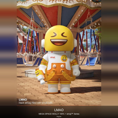 MEGA SPACE MOLLY 100% × emoji ™ Series - kosbling-ip-molly