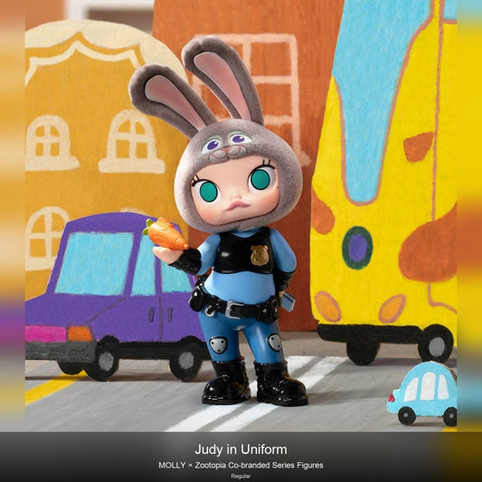 MOLLY × Zootopia Co-branded Series Figures - kosbling-ip-molly