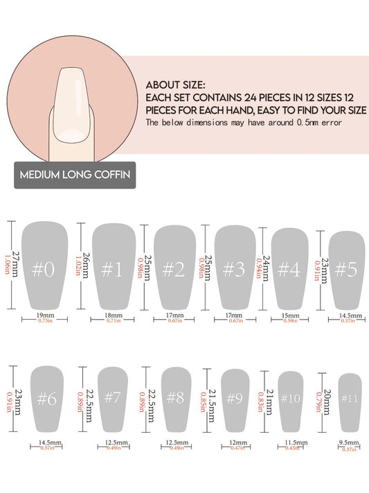 Noble Tale / Coffin — Handmade Nails - kosbling-kb-design-reference