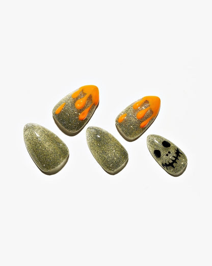 Ode to Pumpkins — Handmade Nails - kosbling-kb-design-reference