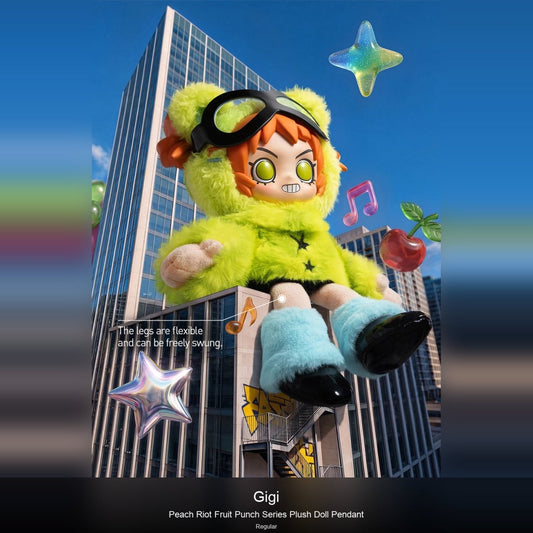 Peach Riot-Fruit Punch Series Plush Doll Pendant - kosbling-ip-peach-riot