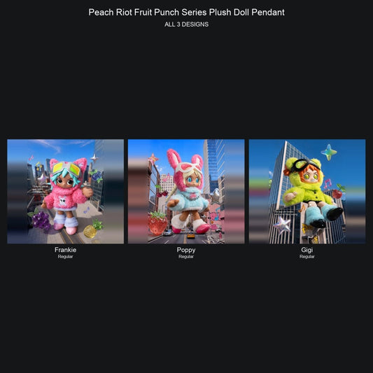 Peach Riot-Fruit Punch Series Plush Doll Pendant - kosbling-ip-peach-riot