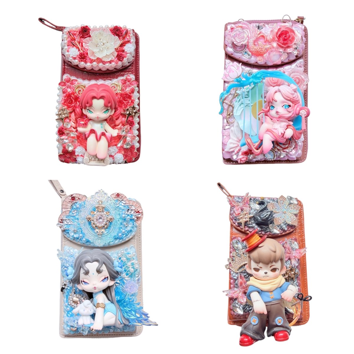 Phone Wallet Bag with Cream Glue, Doll DIY - Kosbling Handmade Blind Bag - kosbling-ready-to-ship